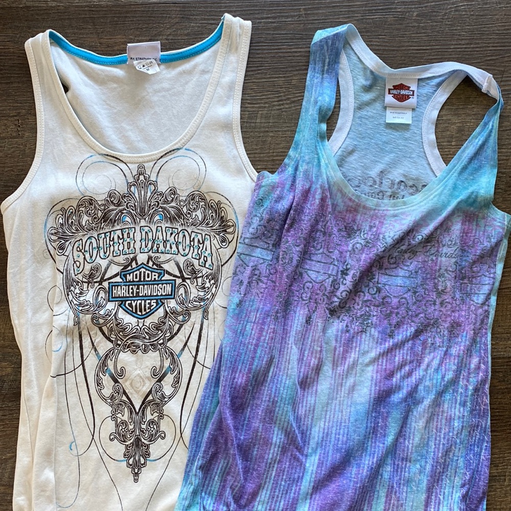 Harley Davidson tank tops